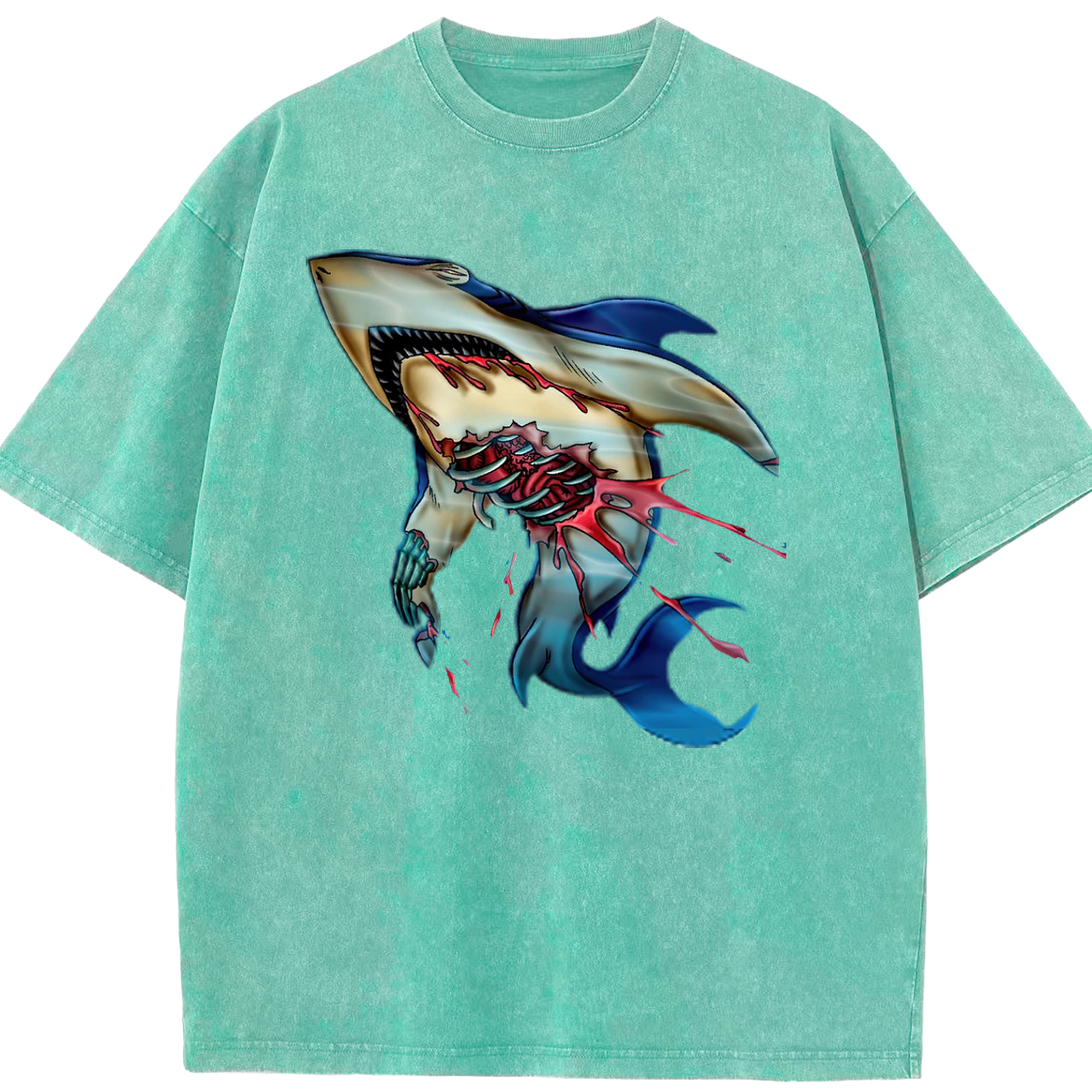 （画像用） 遊☆戯☆王 Yu-Gi-Oh! 綿100% ヴィンテージ風 半袖Tシャツ（フロントプリント）